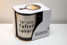 Flying Tiger Self Stirring Mug the lazy persons mug free post U.K. New