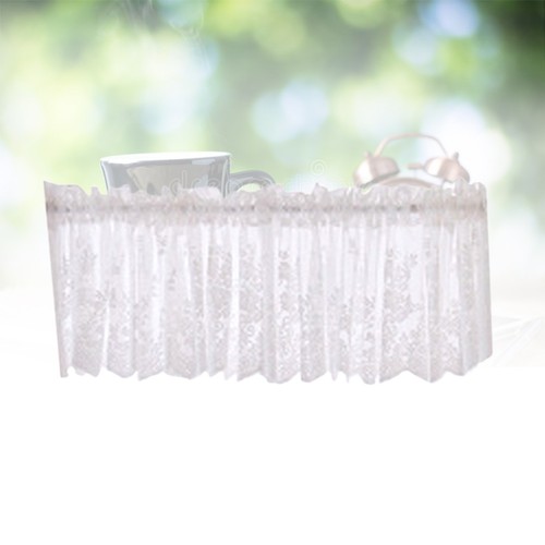 Lace half curtain - curtain, vintage