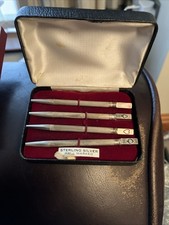 Boxed set of 4 Sterling Silver