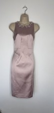 Coast Dress Pink Size 8 Satin