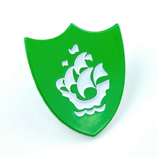 Blue peter green - green, enamel