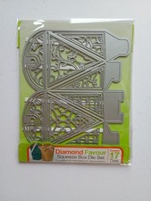 Tonic Studios Diamond Favour Squeeze Box Die Set *Missing Die* Discontinued Rare