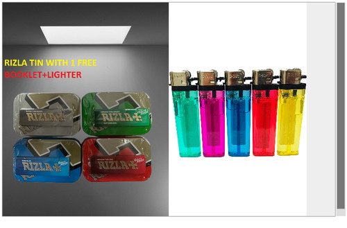Rizla tobacco tin with - rizla,