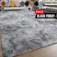 Extra Large Rugs Short Pile Soft Fluffy Anti-Slip Mat Living Room Bedroom Carpet