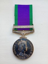 GSM clasp N/Ireland 23931876 Cpl D J Smith RE.