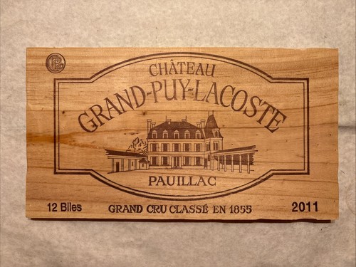 Rare wine wood panel - wood,