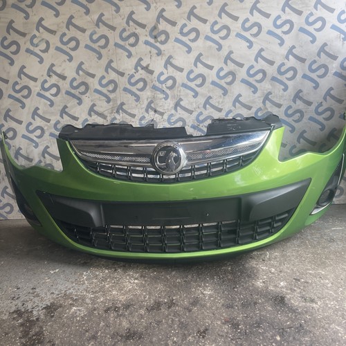 Vauxhall corsa green front - -,