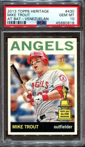 2013 topps heritage mike trout - 2013,