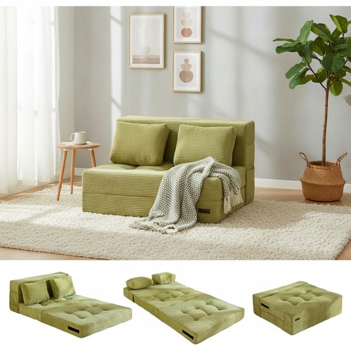 Folding foam sofa bed - sofa, 3-in-1