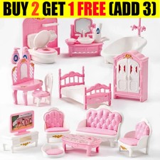 Couch Set Dollhouse Furniture