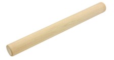 Long Rolling pin beech wood Perfect for pizza very solid straight plain 40 cm