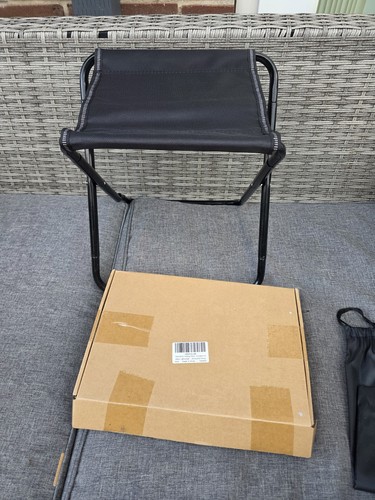 Folding backpack stool - stool, outdoor
