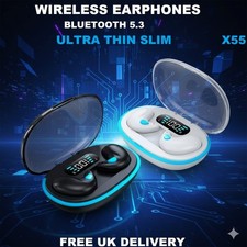Bluetooth Earphones TWS Mini Wireless Headphones In-Ear Buds For Samsung Phones
