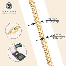 Curb Chain 585 Yellow Gold 14K
