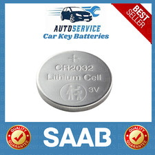Car Key Fob Battery For Saab