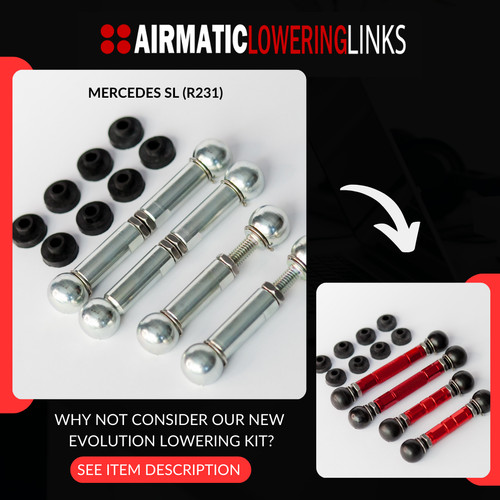 Mercedes sl55 lowering links - mercedes,