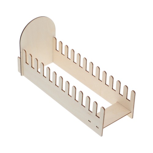 Wooden tabletop stand postcard - tabletop,