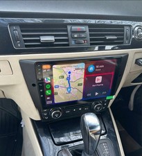 For BMW E90 E91 E92 E93 Car Stereo Head Unit Android14 GPS Sat Nav Radio CarPlay