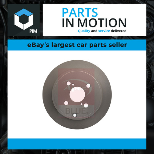Brake discs pair solid - pair, fits