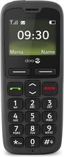 Doro PhoneEasy 505 - Mobile Phone - Unlocked - Large Keypad SOS Button Black