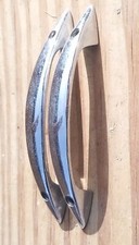 Vintage old Antique Silver Cupboar Door Handle Draw Decorative Cabinet Car Bumpr