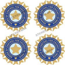 India Cricket Stickers Man