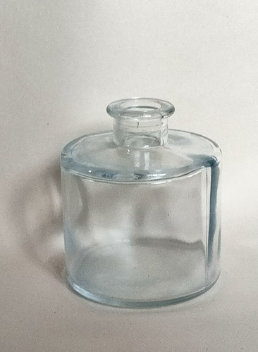 Vintage clear glass bottle - vintage,