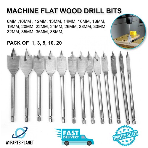 Flat spade drill - for, wood
