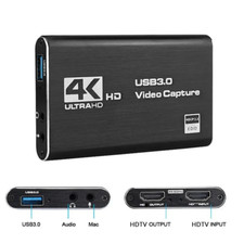 4K Audio Video Capture Card To USB 3.0 HDMI Video Capture Device Full HD UK SELL