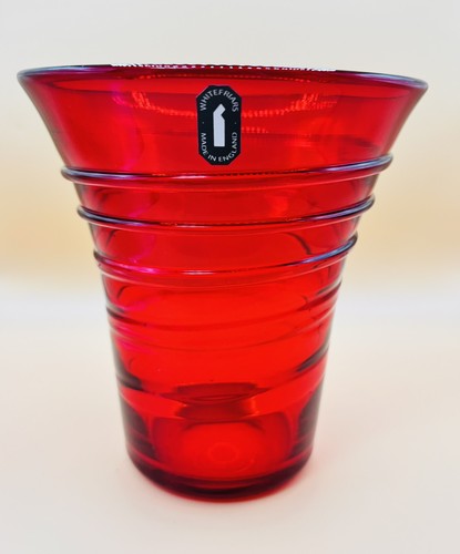 Vintage whitefriars ruby - whitefriars, red
