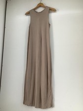 H&M Beige Sleeveless Ribbed