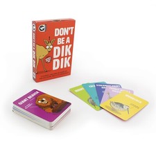 Don't Be A Dik Dik | Matching Card Game For Adults | Hilarious Animal Names