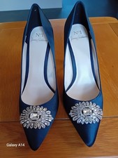 Jenny Packham navy stilletto