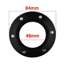 Racing Car 6 Bolts Steering Wheel Horn Button Black Center Ring for MOMO/NRG
