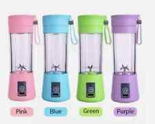 Portable Juicer Mixer Rechargeable USB Fruit Blender Smoothie Maker Bottle 380ML