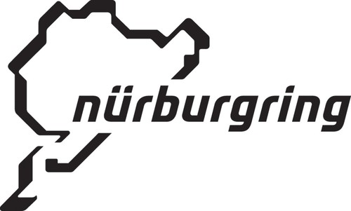 Nurburgring sticker car - x,