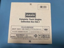 Oasis - Complete 7inch Singles Collection BOX Vol. 1 Clear Red Color Vinyl