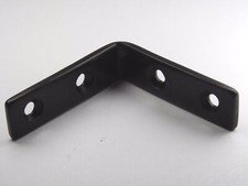 90 Degree Right Angle Brackets Black Stainless Steel Corner Braces