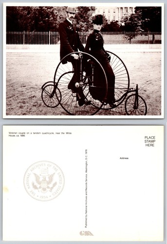 Victorian couple tandem - couple,