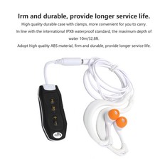 4Gb Ipx8 Waterproof Fm Music Player Portable Diving Sports Mp3 With Earpho