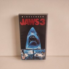 Jaws 3 VHS Video Cassette Tape