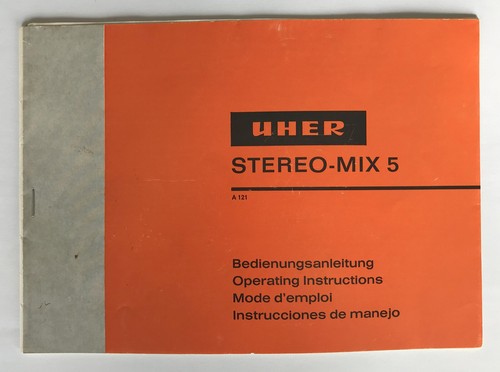 Uher stereo mix - stereo-mix, 5