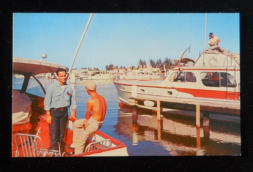 1950s yacht basin dudes - basin, old