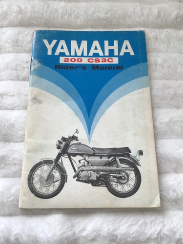 Yamaha cs3c riders - riders, manual