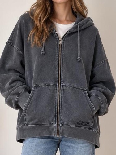 Pull bear charcoal grey - charcoal,