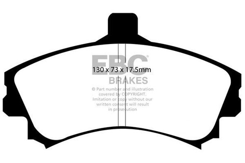 Ebc ultimax front brake - front,