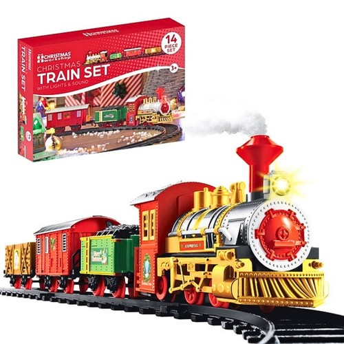 Christmas train set classic - christmas,