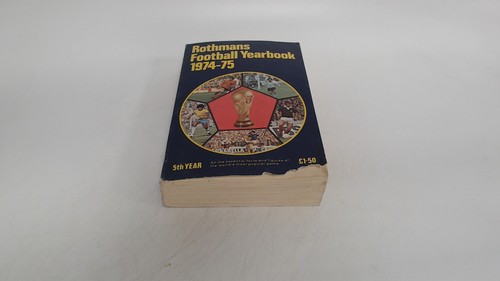 Rothmans football yearbook - rothmans,