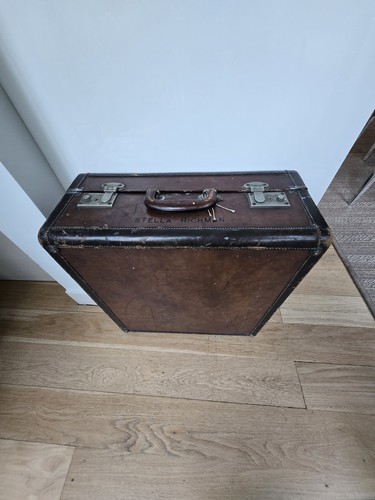Antique leather travel - antique,