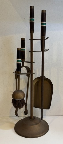 Brass companion set fireside - companion,
